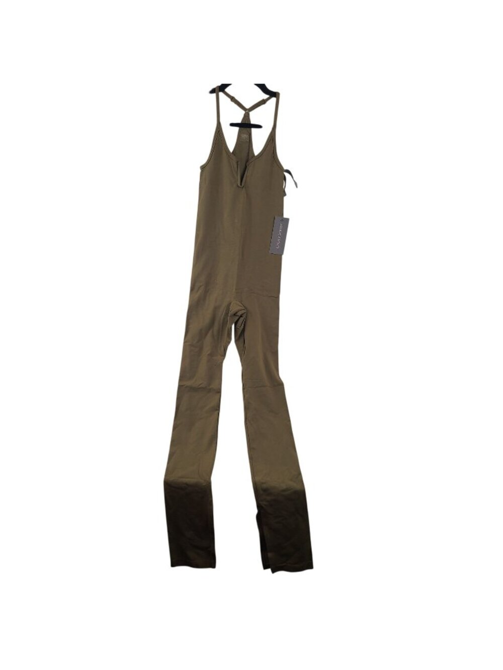 NEW Savage X Fenty Frame Work Jumpsuit Military Olive Green Sz XS Women